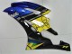 2006-2007 Blue Yellow Glossy Black Shark Yamaha YZF R6 Motorcycle Fairings Australia