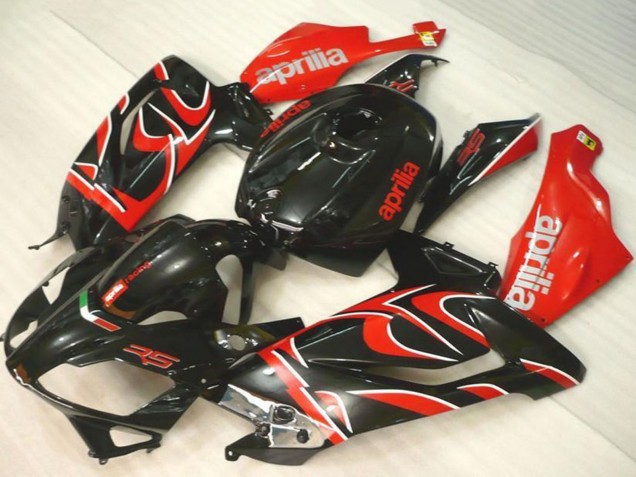 2006-2011 Black Red Aprilia RS125 Motorcycle Fairings Australia