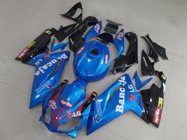 2006-2011 Blue Black Aprilia RS125 Motorcycle Fairings Australia