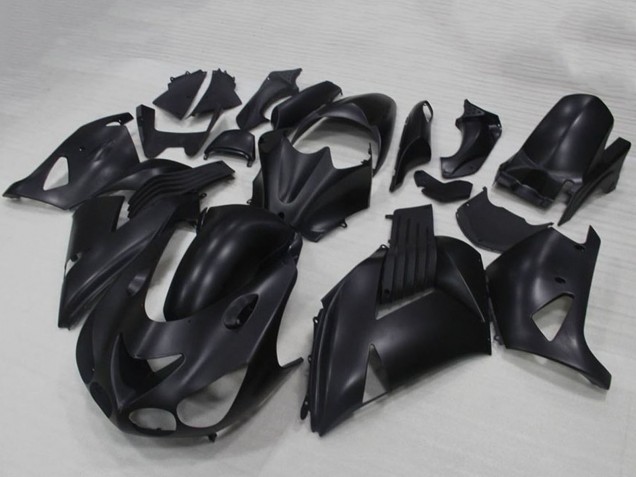 2006-2011 Matte Black Kawasaki ZX14R ZZR1400 Motorcycle Fairings Australia