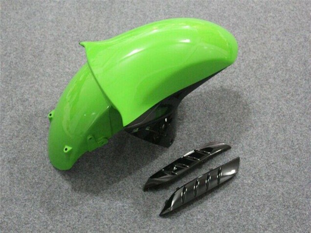 2006-2011 Green Glossy Black Kawasaki ZX14R ZZR1400 Motorcycle Fairing Australia