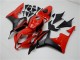 2007-2008 Red Matte Black Honda CBR600RR Bike Fairings Australia