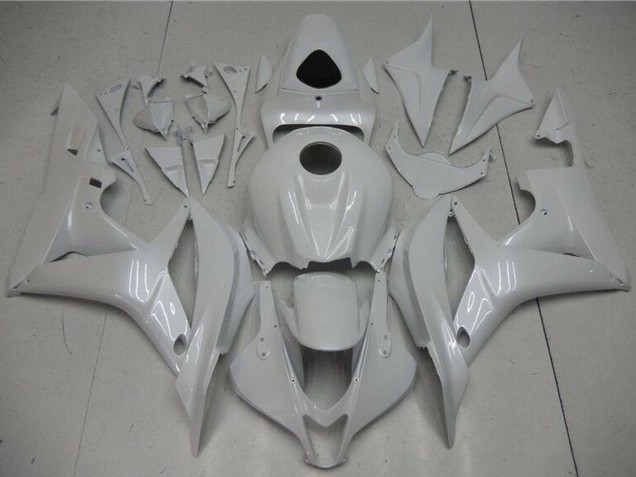 2007-2008 Pearl White Honda CBR600RR Motorcycle Fairings Australia