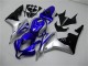 2007-2008 Silver Blue Glossy Black OEM Style Honda CBR600RR Motorcycle Fairings Australia