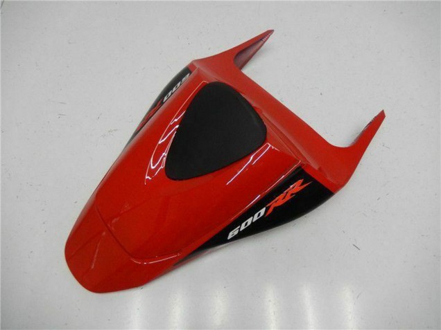 2007-2008 Red Matte Black with Decals Honda CBR600RR Motorcycle Fairings Australia