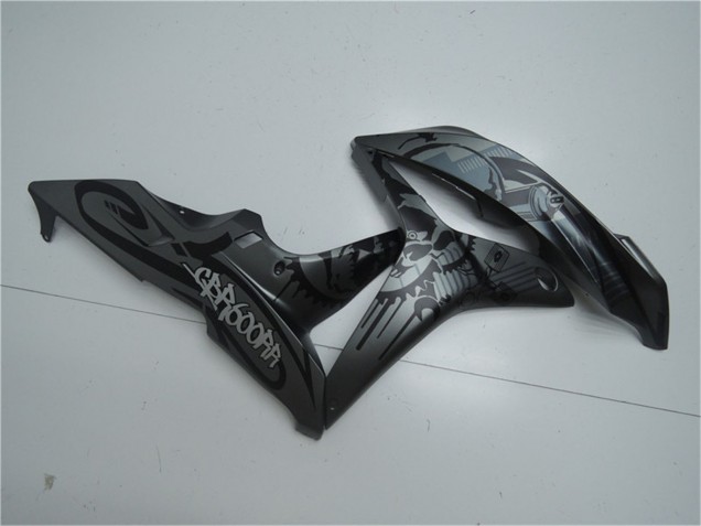 2007-2008 Matte Black Graffiti Honda CBR600RR Motorcycle Fairings Australia