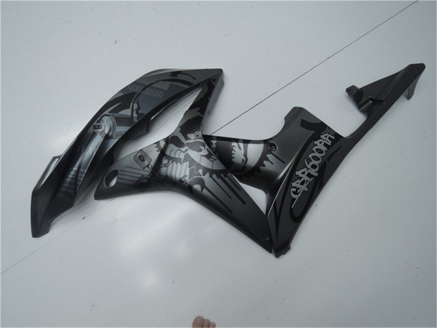 2007-2008 Matte Black Graffiti Honda CBR600RR Motorcycle Fairings Australia