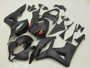 2007-2008 Matte Black Red Honda CBR600RR Motorcycle Fairing Australia