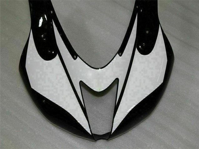 2007-2008 Black White Kawasaki ZX6R Motorcycle Fairings Australia