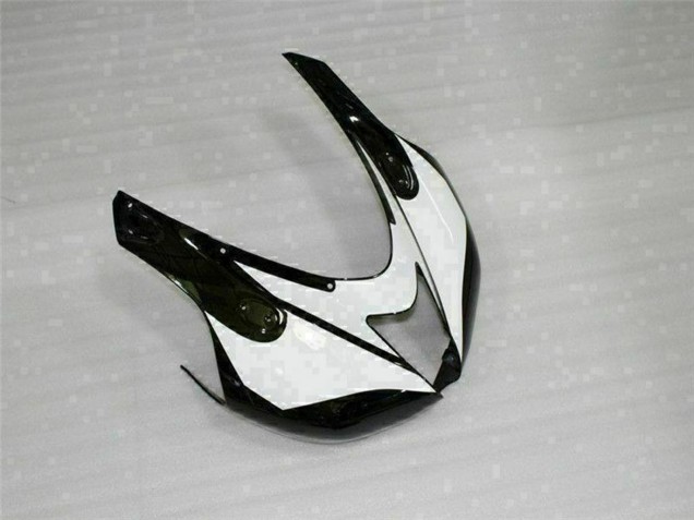2007-2008 Black White Kawasaki ZX6R Motorcycle Fairings Australia