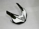 2007-2008 Black White Kawasaki ZX6R Motorcycle Fairings Australia