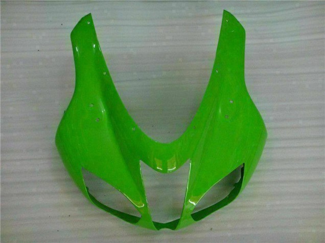 2007-2008 Green White Ninja Kawasaki ZX6R Motorcycle Fairings Australia