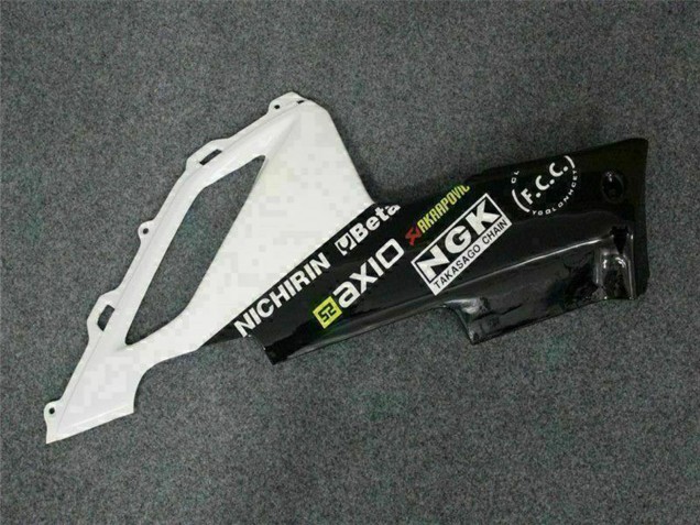 2007-2008 Black White Elf Kawasaki ZX6R Motorcycle Fairings Australia