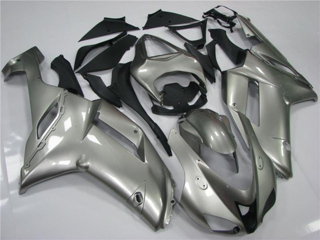 2007-2008 Grey Kawasaki ZX6R Motorcycle Fairings Australia