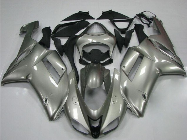 2007-2008 Grey Kawasaki ZX6R Motorcycle Fairings Australia