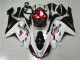 2007-2008 White Black Red Kawasaki ZX6R Motorcycle Fairings Australia