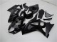 2007-2008 Glossy Black Matte Black No Decal Suzuki GSXR 1000 Motorcycle Fairings Australia