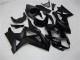 2007-2008 Glossy Black Matte Black No Decal Suzuki GSXR 1000 Motorcycle Fairings Australia