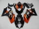 2007-2008 Orange Black Suzuki GSXR 1000 Motorcycle Fairing Australia