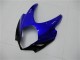 2007-2008 White Blue Black No Decal Suzuki GSXR 1000 Motorcycle Fairings Australia
