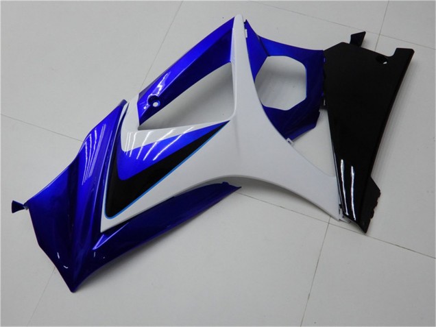2007-2008 White Blue Black No Decal Suzuki GSXR 1000 Motorcycle Fairings Australia