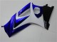 2007-2008 White Blue Black No Decal Suzuki GSXR 1000 Motorcycle Fairings Australia