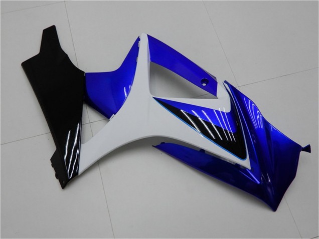 2007-2008 White Blue Black No Decal Suzuki GSXR 1000 Motorcycle Fairings Australia