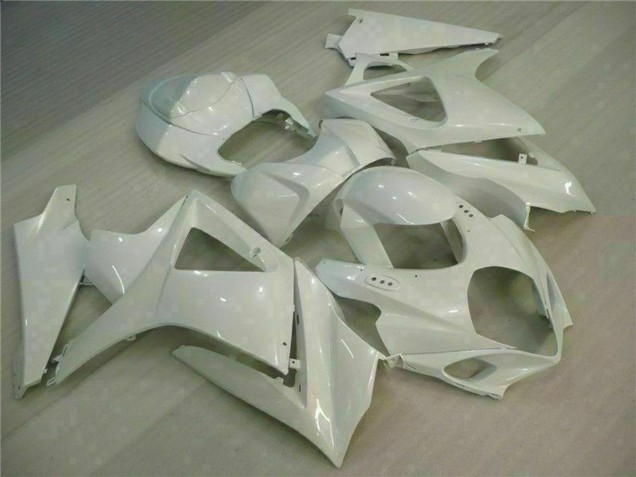 2007-2008 White Suzuki GSXR 1000 Motorcycle Fairings Australia