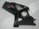 2007-2008 Glossy Black Matte Black Red Suzuki GSXR 1000 Motorcycle Fairings Australia