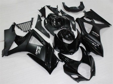 2007-2008 Glossy Black Matte Black White Suzuki GSXR 1000 Motorcycle Fairings Australia