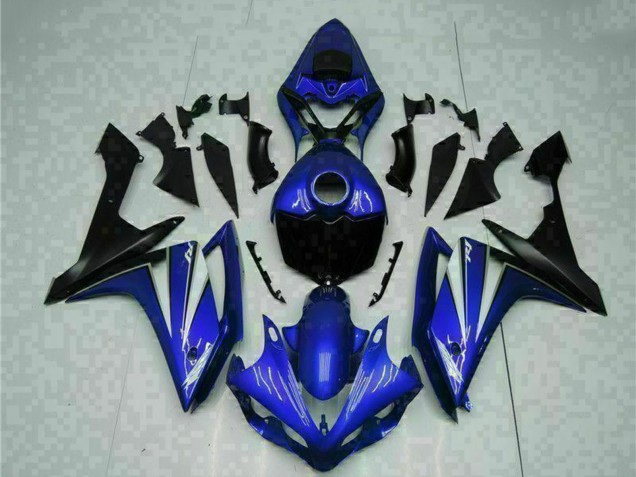 2007-2008 Blue White Black Yamaha YZF R1 Motorcycle Fairing Australia