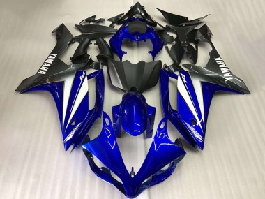 2007-2008 Blue White Matte Black Yamaha YZF R1 Motorcycle Fairings Australia