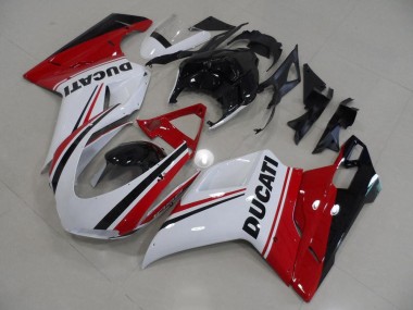 2007-2014 White Red Green Glossy Black Ducati 1098 Motorcycle Fairings Australia