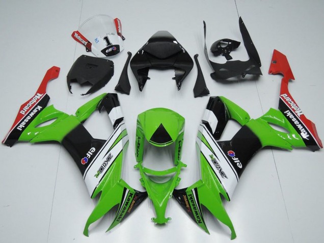 2008-2010 Green White Black Red Elf Motorrad Kawasaki ZX10R Motorcycle Fairings Australia