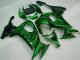 2008-2010 Glossy Black Green Flame Kawasaki ZX10R Motorcycle Fairings Australia