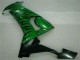 2008-2010 Glossy Black Green Flame Kawasaki ZX10R Motorcycle Fairings Australia