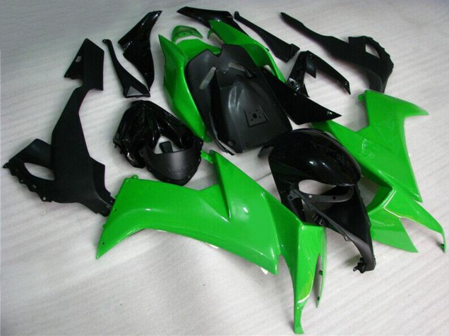 2008-2010 Green Black Kawasaki ZX10R Motorcycle Fairing Kits Australia