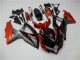 2008-2010 Orange Grey Glossy Black Suzuki GSXR 600/750 Motorcycle Fairings Australia