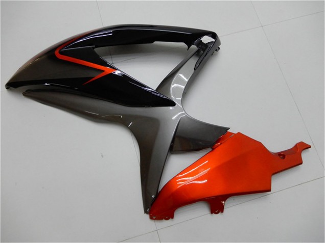 2008-2010 Orange Grey Glossy Black Suzuki GSXR 600/750 Motorcycle Fairings Australia