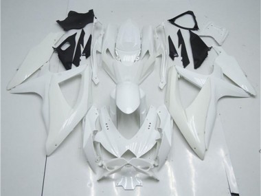 2008-2010 White Suzuki GSXR 600/750 Motorcycle Fairing Australia