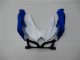 2008-2010 White Blue Suzuki GSXR 600/750 Motorcycle Fairings Australia