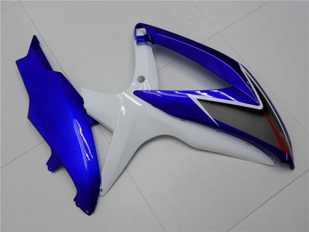 2008-2010 White Blue Black Red Line Suzuki GSXR 600/750 Motorcycle Fairings Australia