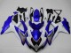 2008-2010 White Blue Black Red Line Suzuki GSXR 600/750 Motorcycle Fairings Australia