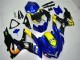 2008-2010 Blue Yellow Shark Suzuki GSXR 600/750 Motorcycle Fairings Australia