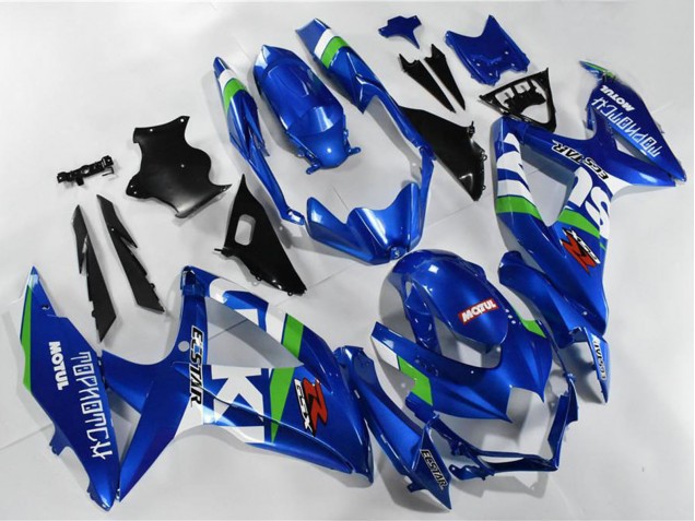 2008-2010 Blue White Green Black Suzuki GSXR 600/750 Motorcycle Fairings Australia