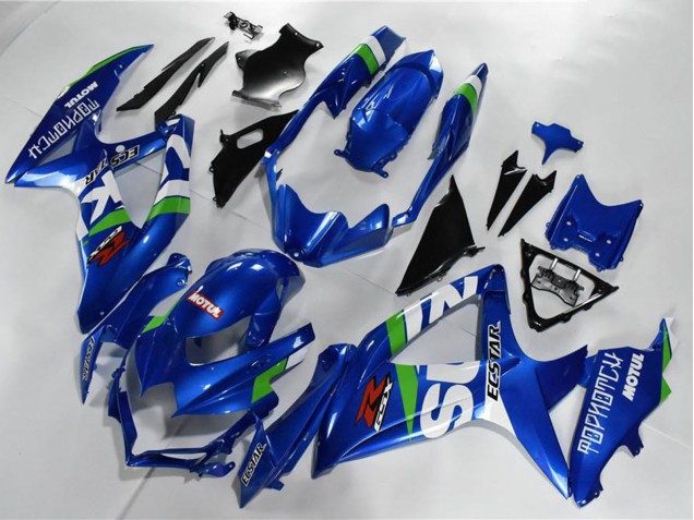 2008-2010 Blue White Green Black Suzuki GSXR 600/750 Motorcycle Fairings Australia