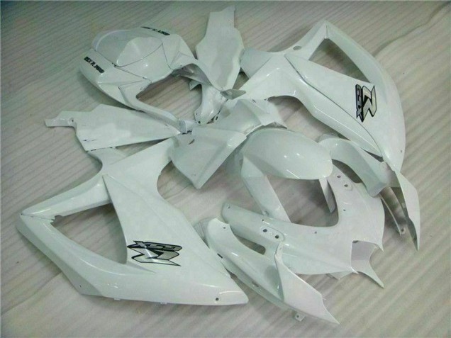 2008-2010 White Suzuki GSXR 600/750 Motorcycle Fairings Australia