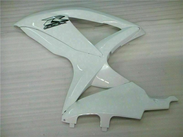 2008-2010 White Suzuki GSXR 600/750 Motorcycle Fairings Australia