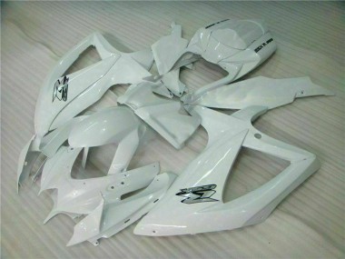 2008-2010 White Suzuki GSXR 600/750 Motorcycle Fairings Australia