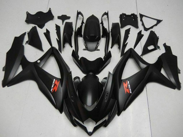 2008-2010 Matte Black Red Suzuki GSXR 600/750 Motorcycle Fairings Australia